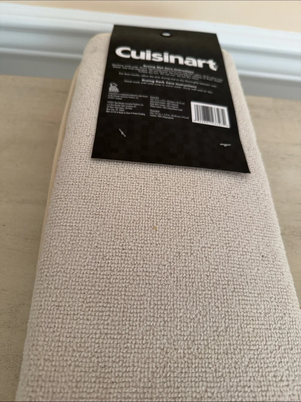 Cuisinart Beige Drying Mat with Rack